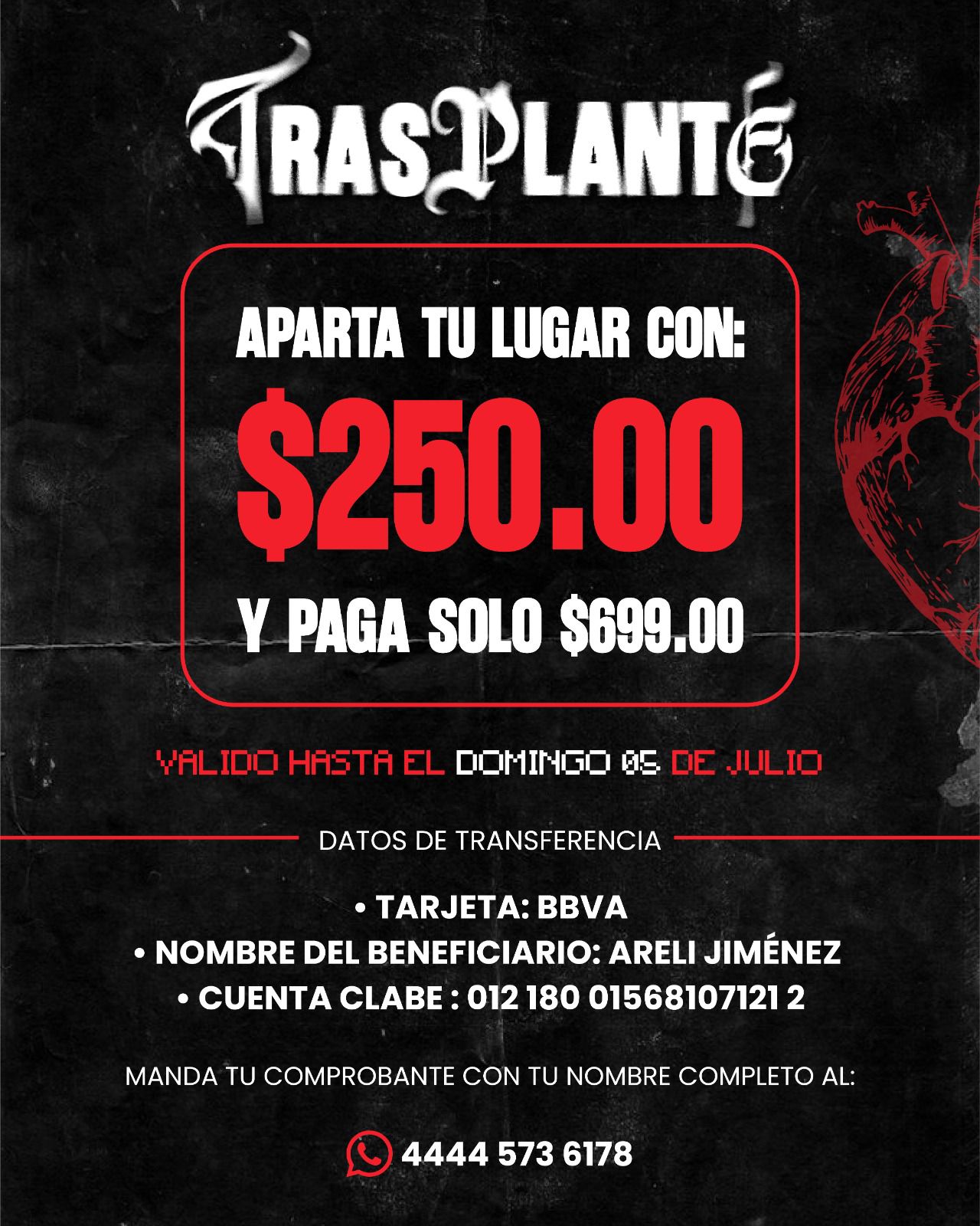 Precio Campamento